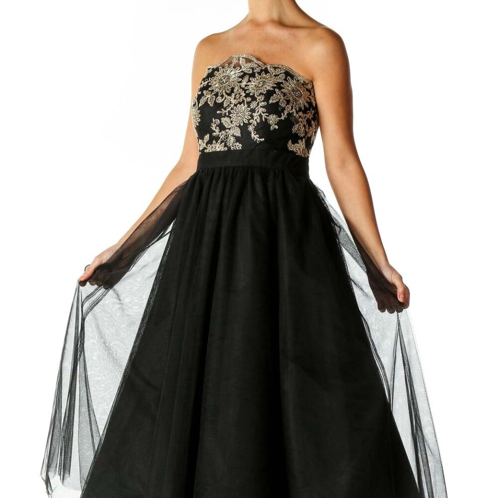 Nicole miller Black Chic Semiformal Dress - Picture 2 of 3